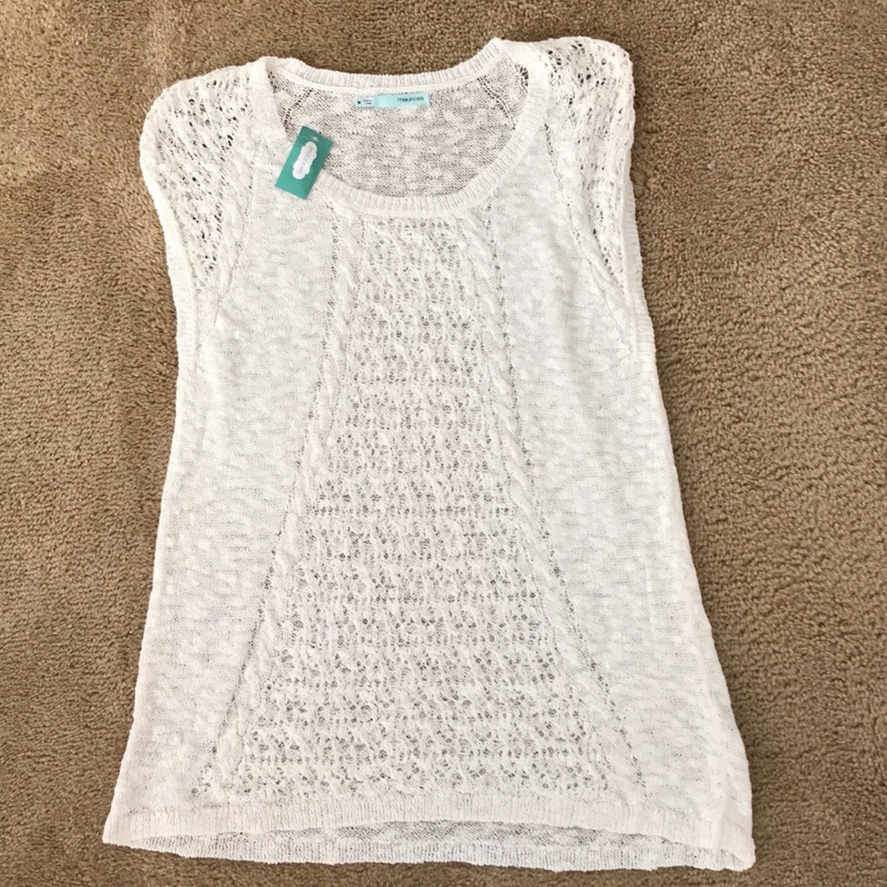 White sweater